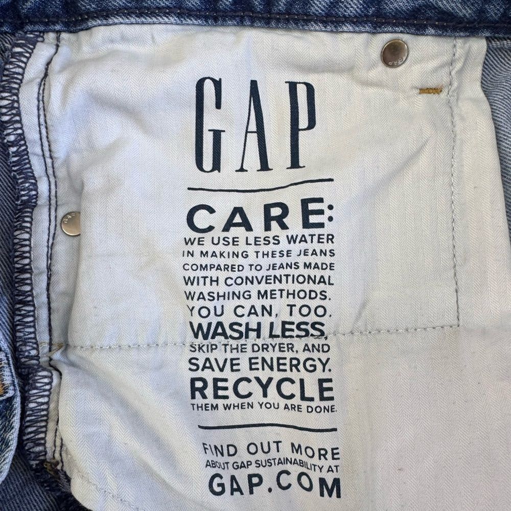 GAP Women's Low Stride Denim Jean Shorts Size 33 | 16 - Picture 8 of 9